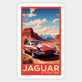 Jaguar E-Type Series 1 Sticker